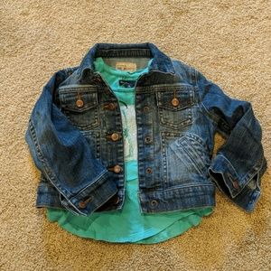 Joe's jean jacket (tank inc)
